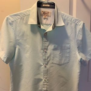 Mens Short Sleeveless Slim Fit Shirt